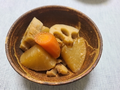 大根・れんこんの煮物