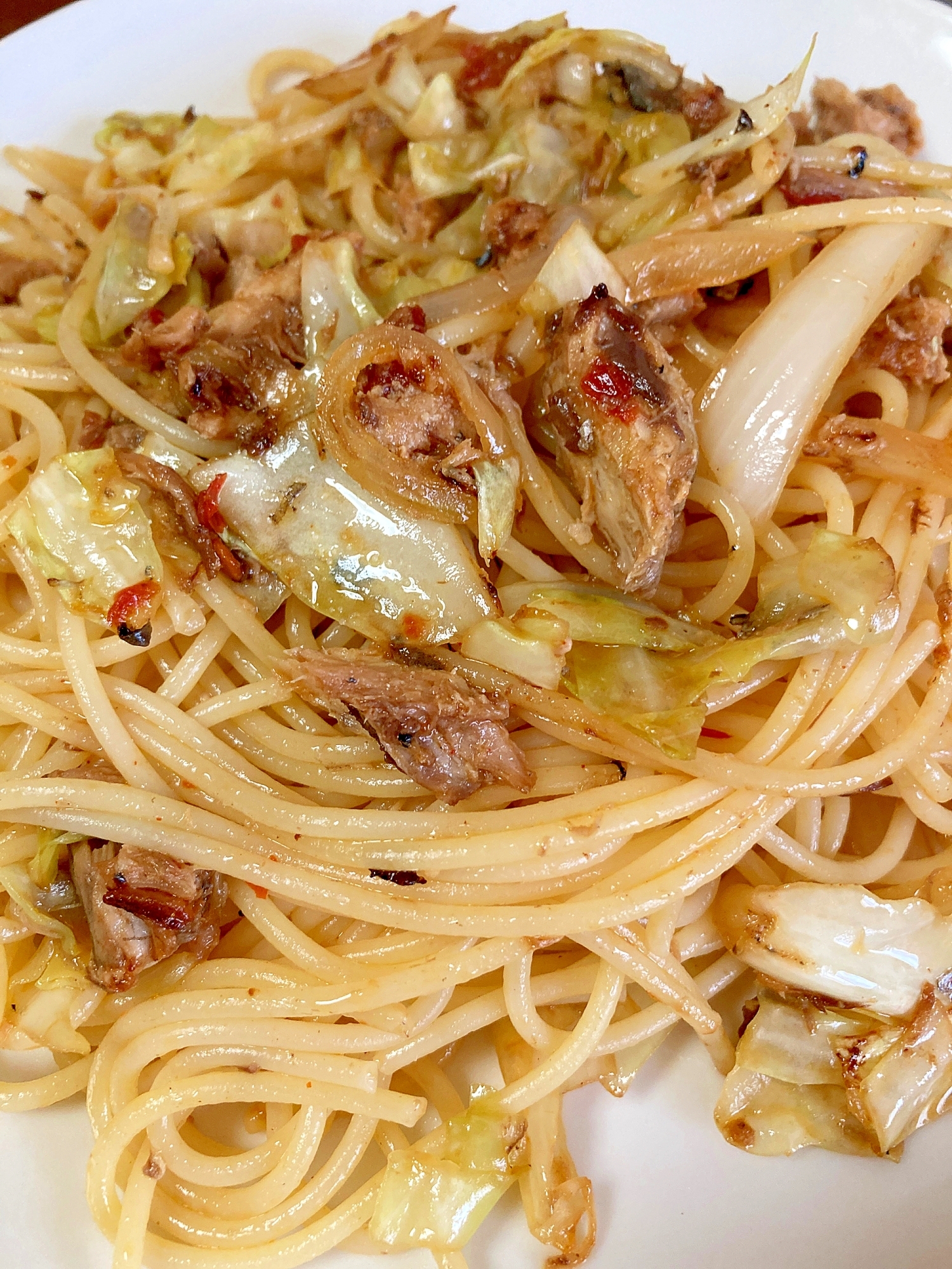 ペペロンチーノ風 豆板醤と鯖缶で作るパスタ レシピ 作り方 By 水玉模様 楽天レシピ ペペロンチーノ風 豆板醤と鯖缶で作るパスタ レシピ 作り方 By 水玉模様 楽天レシピ