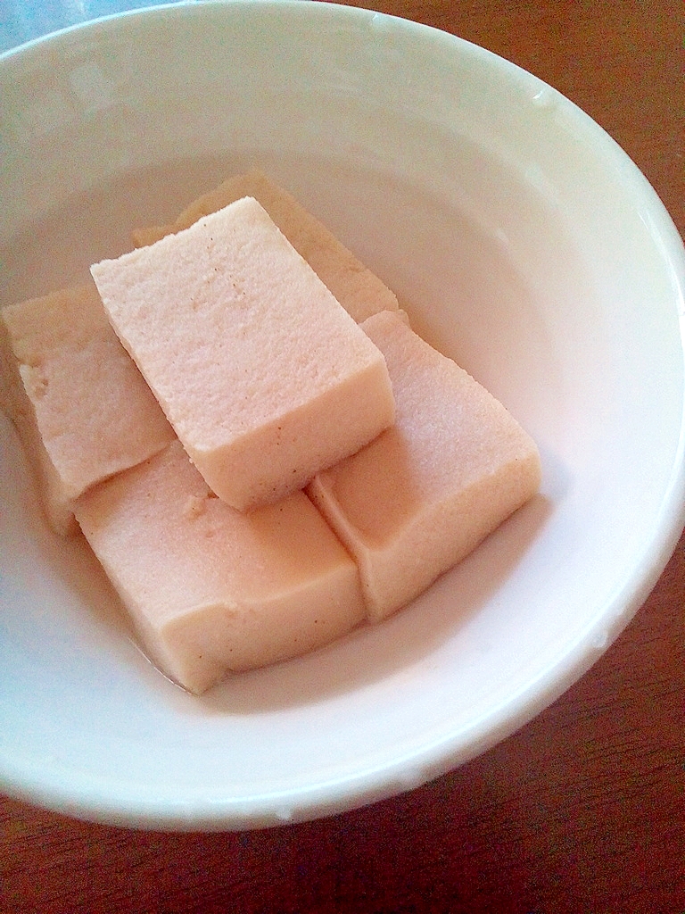 ほんのり甘い高野豆腐