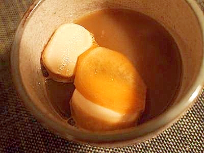 砂糖漬け生姜＆マシュマロでカフェオレ