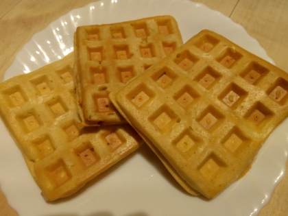 おやつにつくりました。次回は朝食に作ってみます。