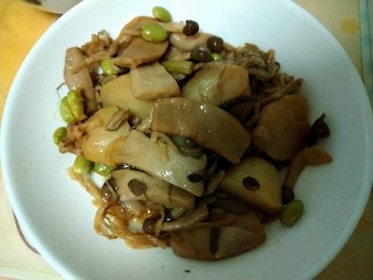 アスパラともやしの胡麻和え