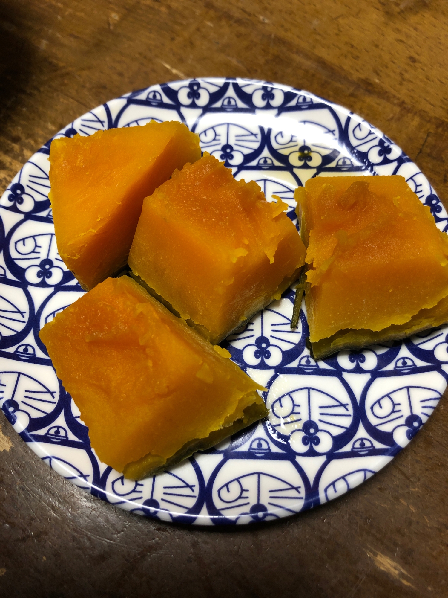 超簡単！電子レンジでかぼちゃの甘煮(^^)