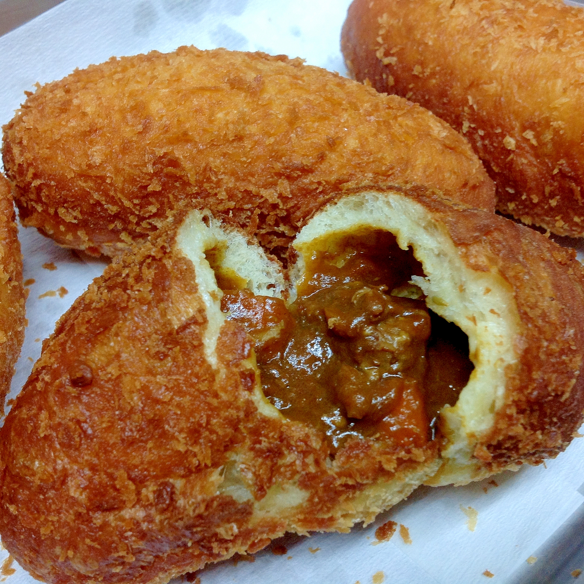 残りカレーde手作りカレーパン Hb使用 レシピ 作り方 By U Smyles 楽天レシピ