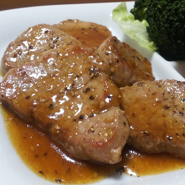 豚ヒレ肉の柔らかステーキ レシピ 作り方 By りんごの台所 楽天レシピ