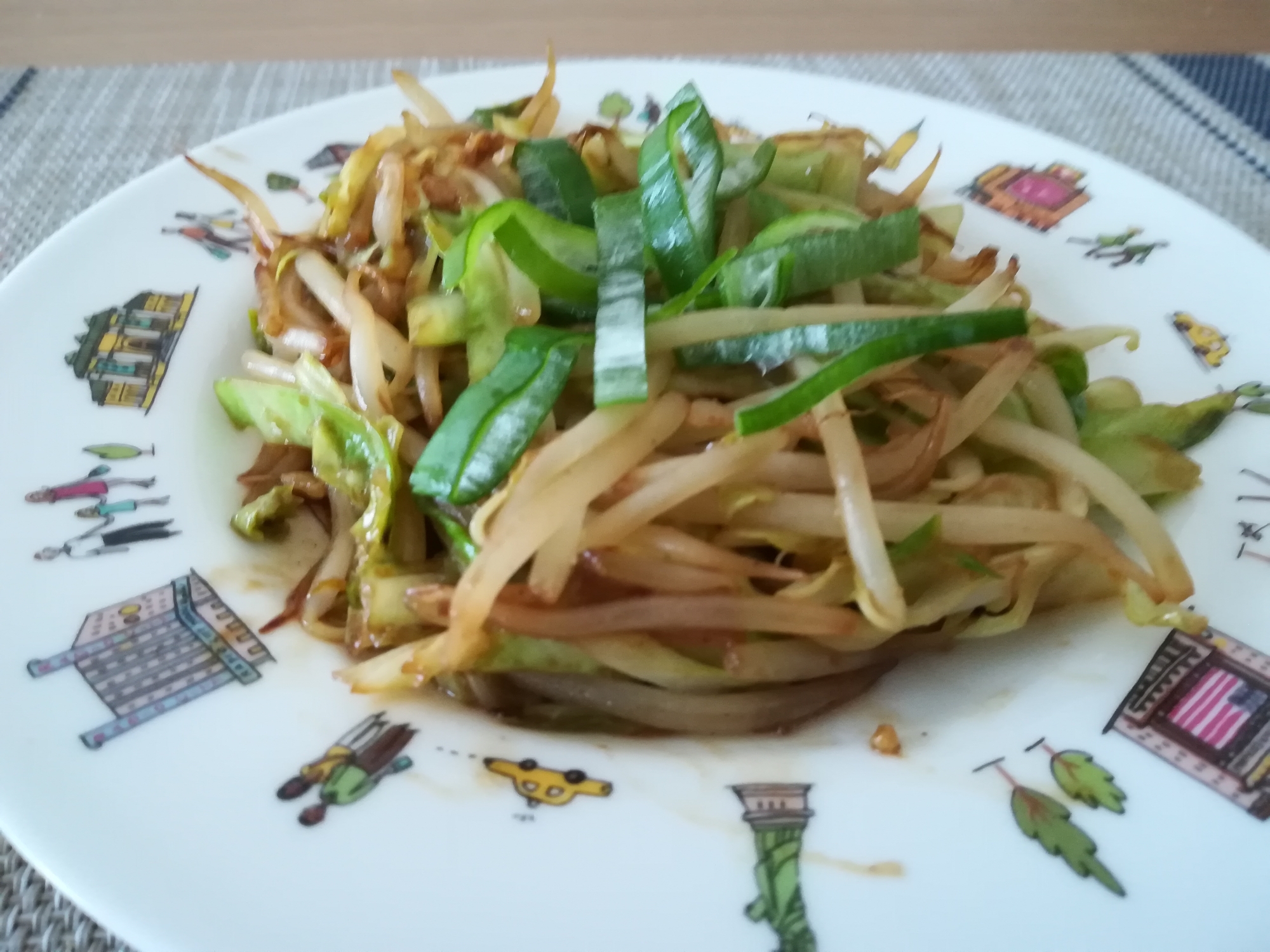 オイスターソースが香る！カンタン野菜炒め