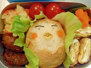 へんしん？たまごにいちゃん弁当