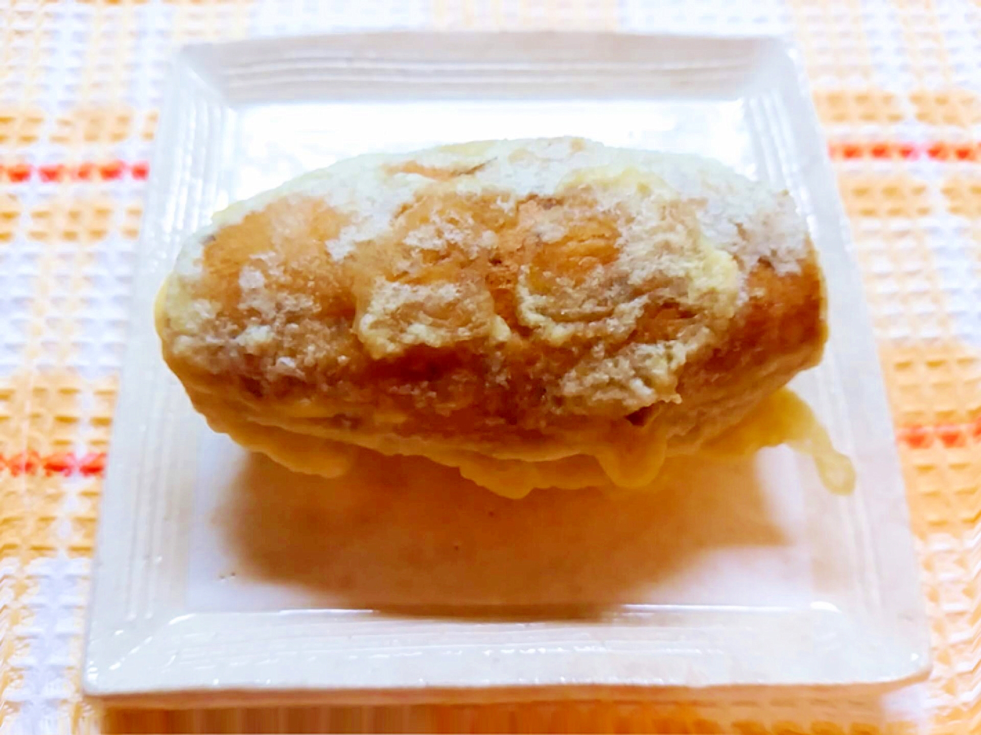 丸ごと薩摩芋の天ぷら