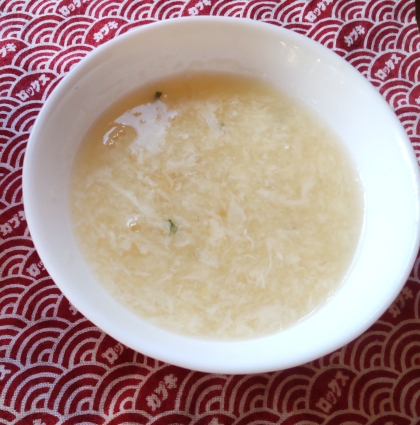 うちのスープ　中華卵スープ