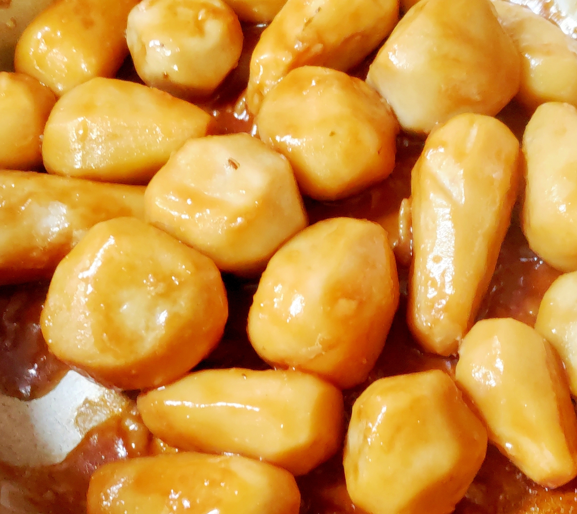 下ゆでなし、里芋の煮っころがし