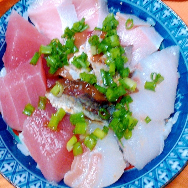 酢飯じゃなくてもうまい ポン酢で 海鮮丼 レシピ 作り方 By Nitatan6670 楽天レシピ