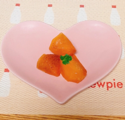超簡単♡柿サラダ♡
