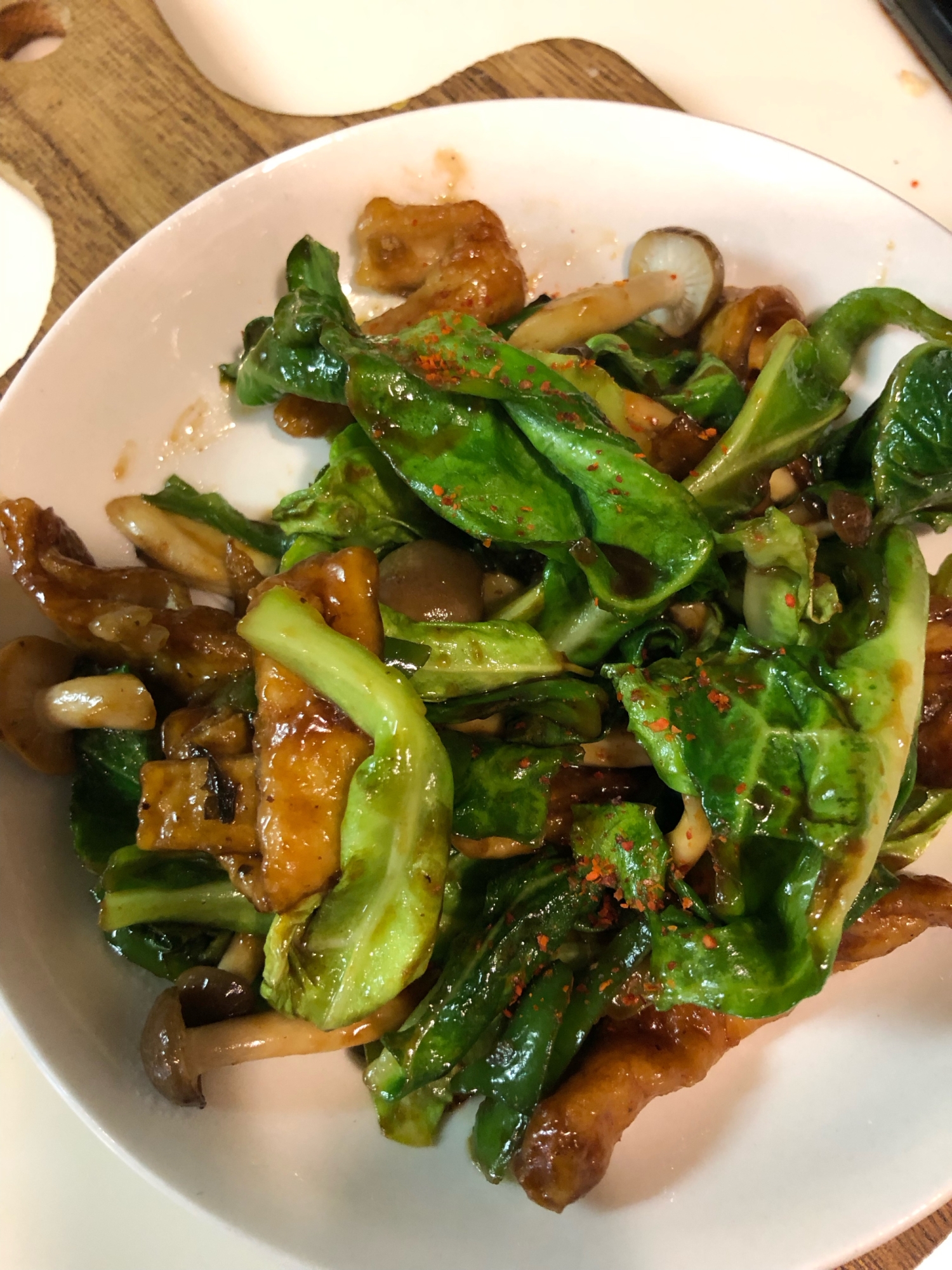 この豚丼のたれでカンタン野菜炒め