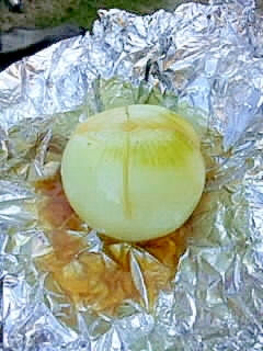 たまねぎまるごとホイル焼き