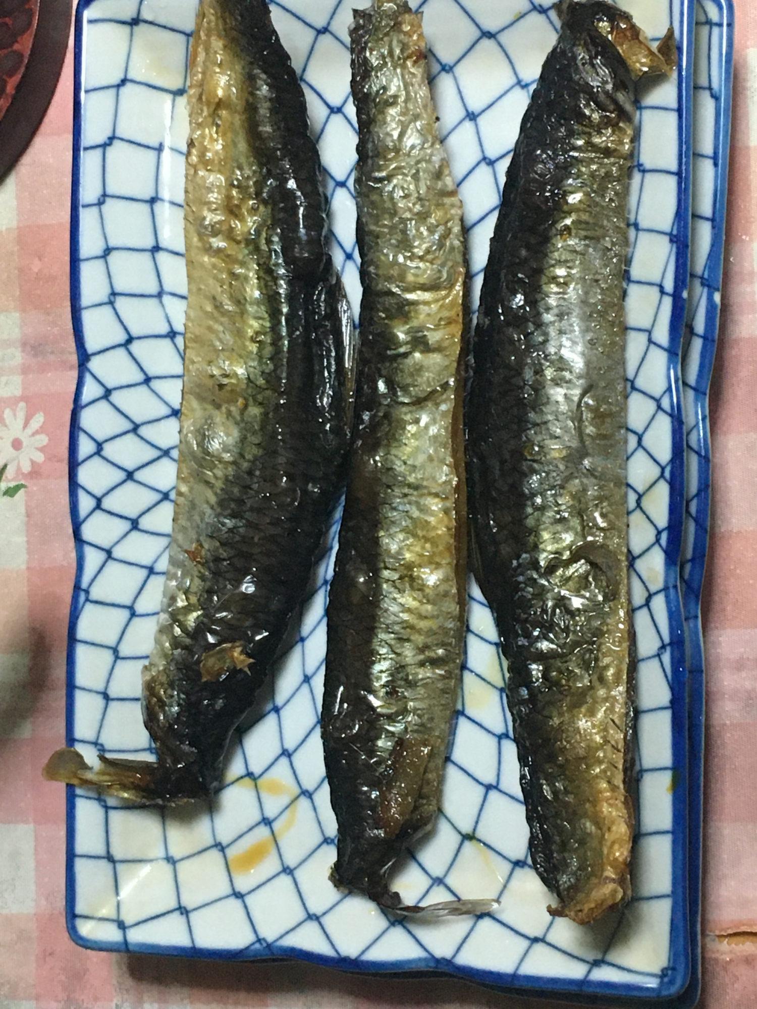 身欠きにしんの塩焼き