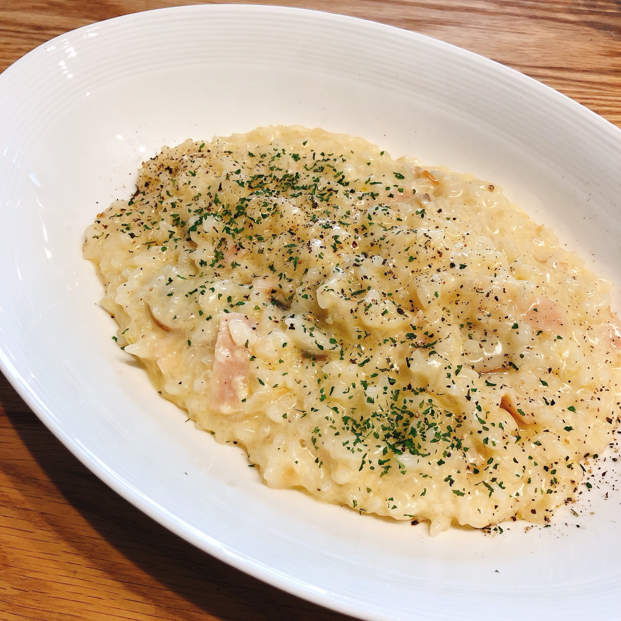 生クリームなし 本格チーズリゾット レシピ 作り方 By りー8381 楽天レシピ