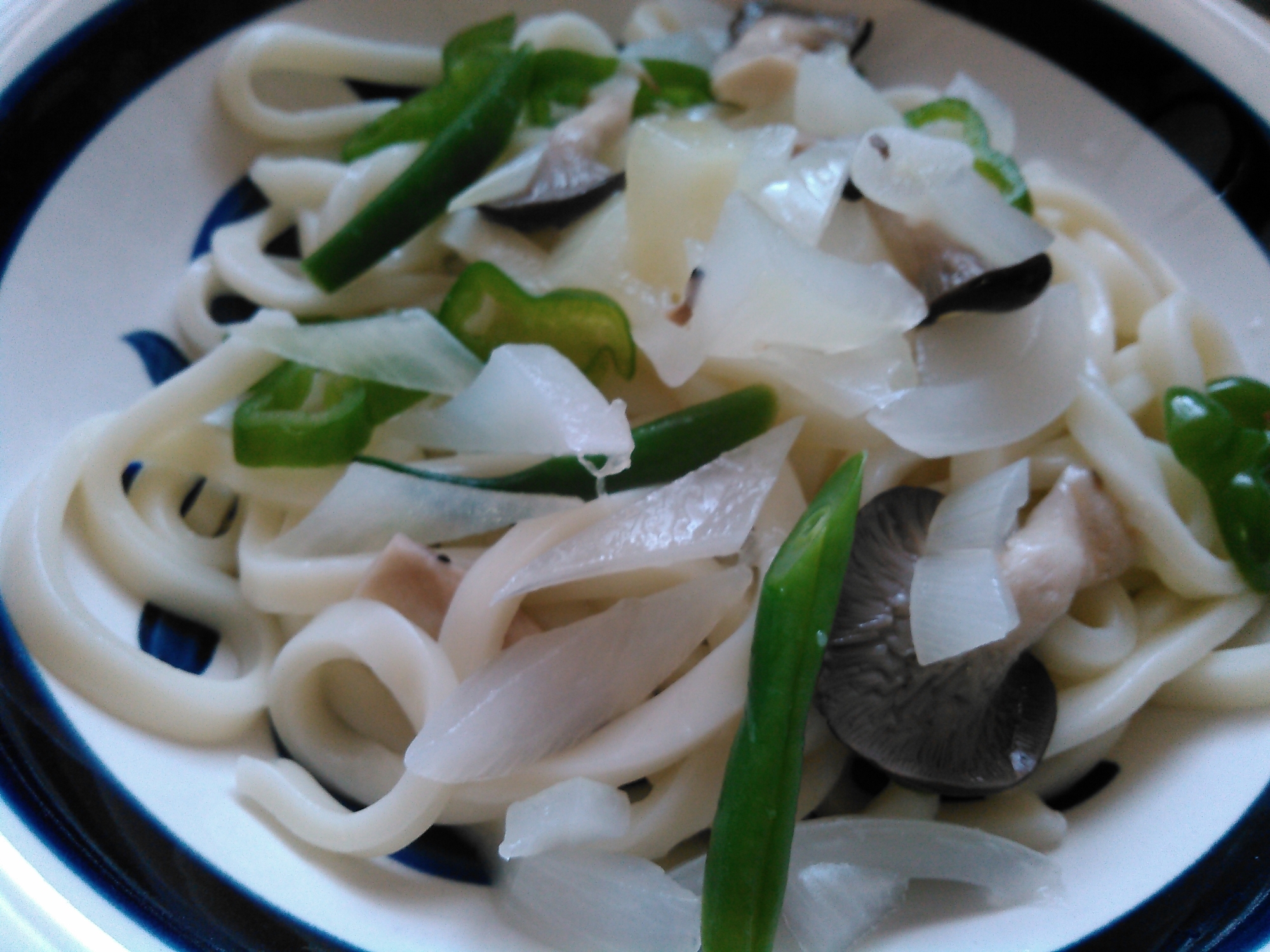 さっぱり温野菜うどん