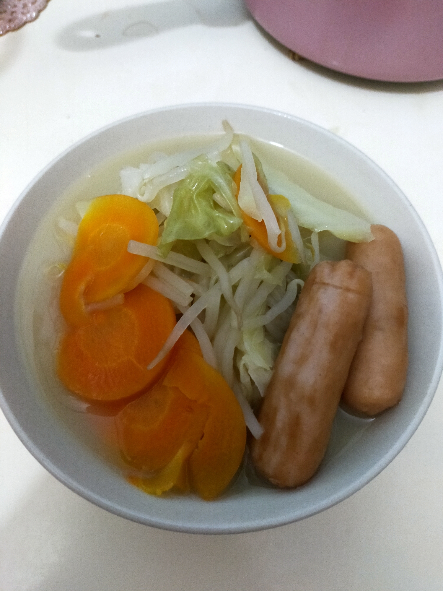 白湯風野菜鍋