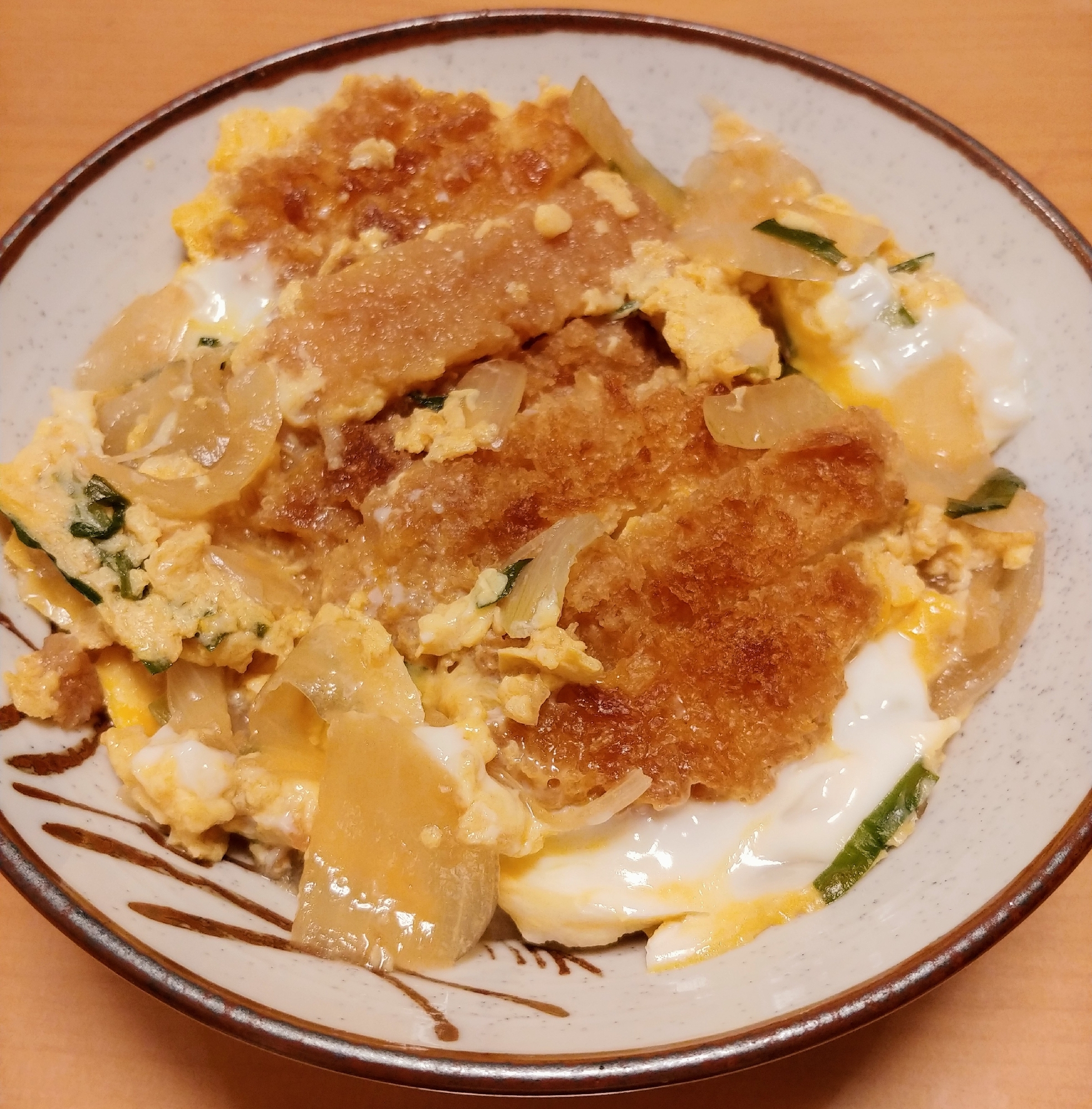 めんつゆで☆簡単カツ丼