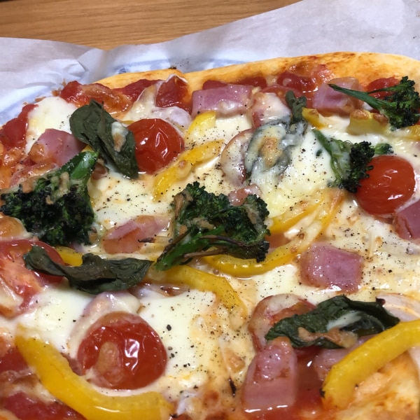 ミハルママの具沢山ピザ レシピ 作り方 By ミハルママ 楽天レシピ ミハルママの具沢山ピザ レシピ 作り方 By ミハルママ 楽天レシピ