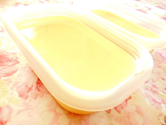 ゼラチンde 卵と蜂蜜と豆乳と低脂肪乳のプリン レシピ 作り方 By 小太郎１２１２ 楽天レシピ