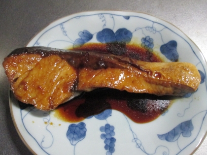 簡単　ぶりの照り焼き