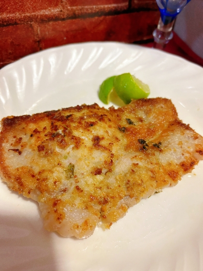 とっても柔らか☆豚肉のマスタードパン粉焼き