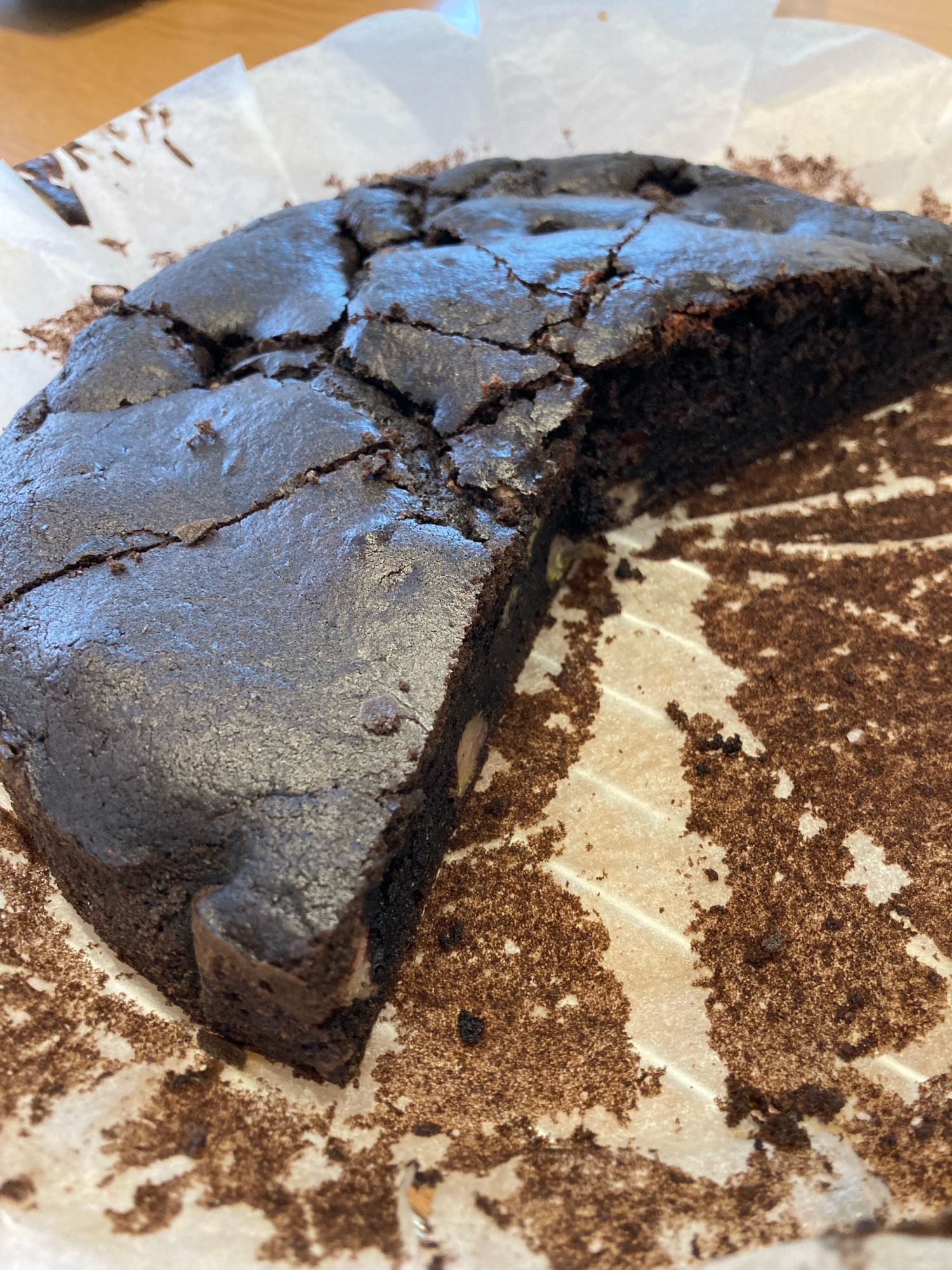 バナナチョコココアケーキ