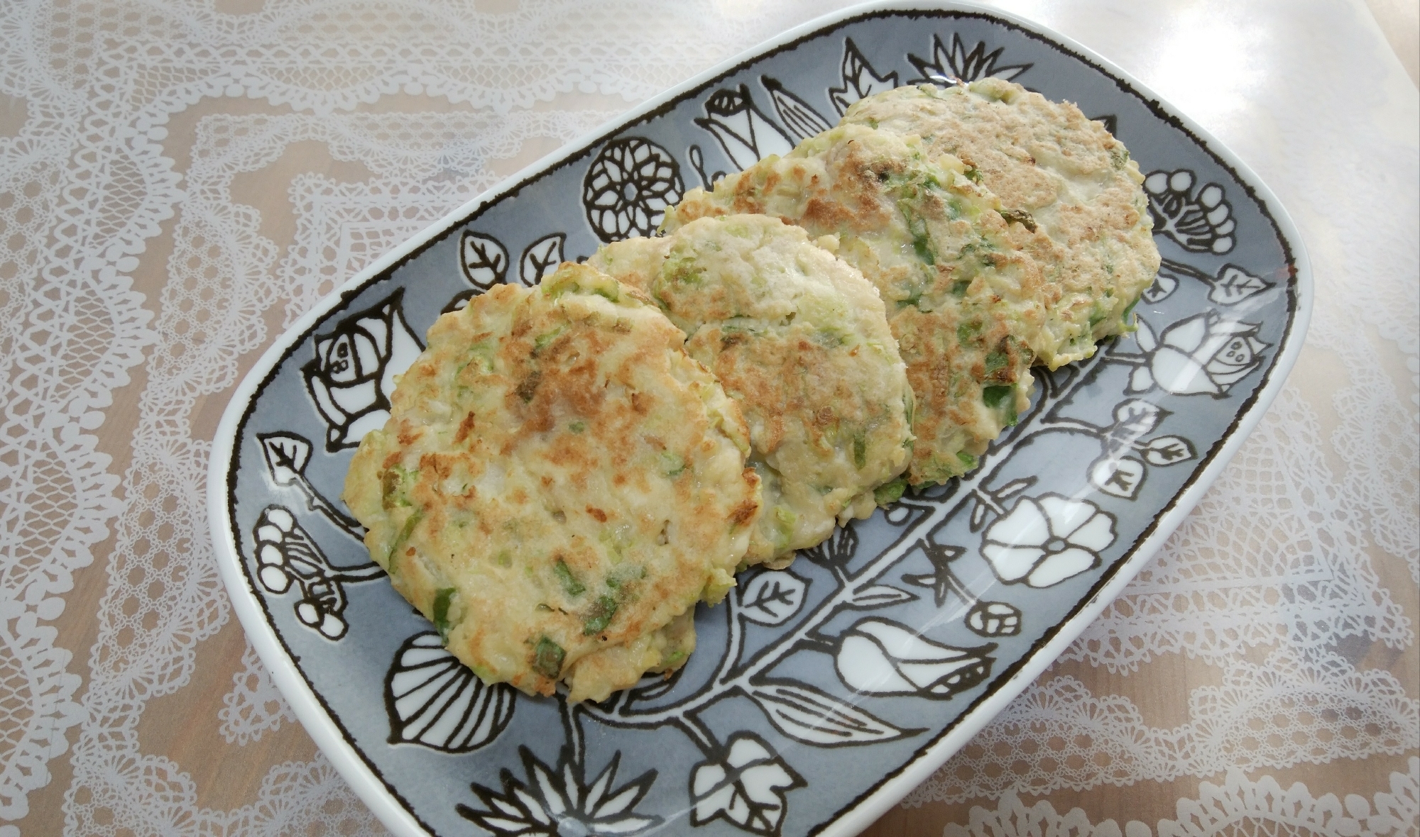 白菜と豆腐のお好み焼き⭐