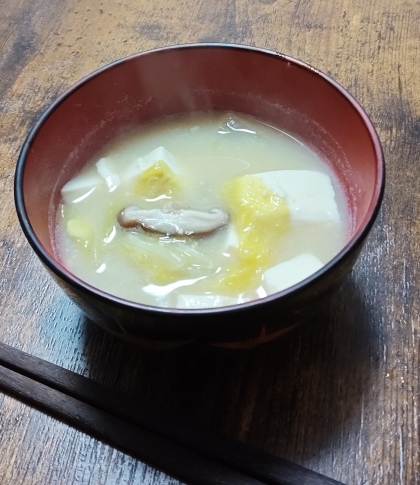 簡単☆キャベツの味噌汁