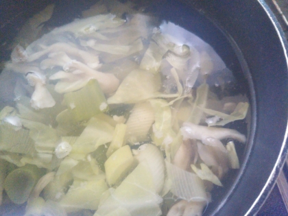 所要時間5分！冷凍ストック野菜で洋風スープ