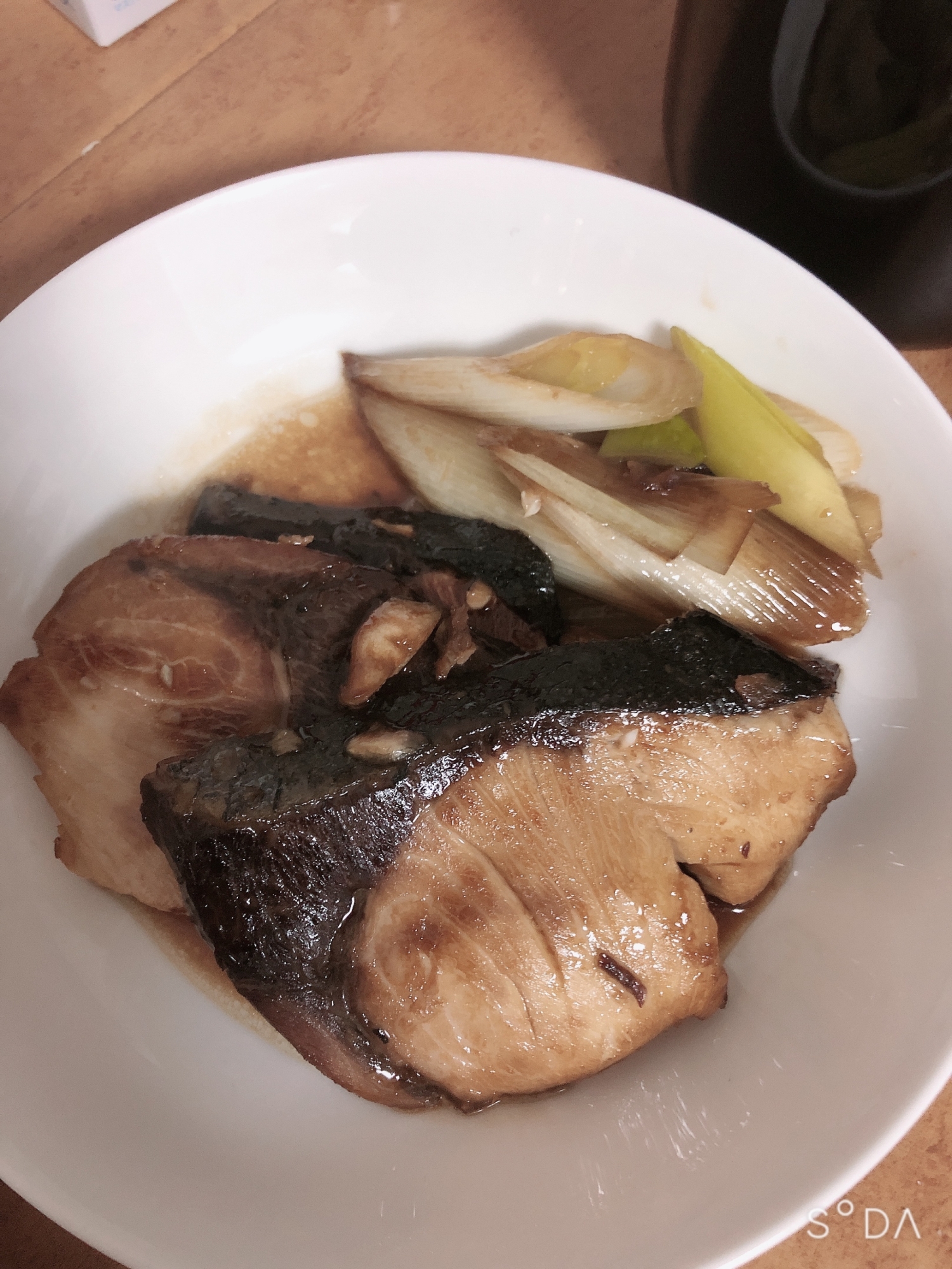 魚グリルが無いならこれしかない。ブリの照り焼き