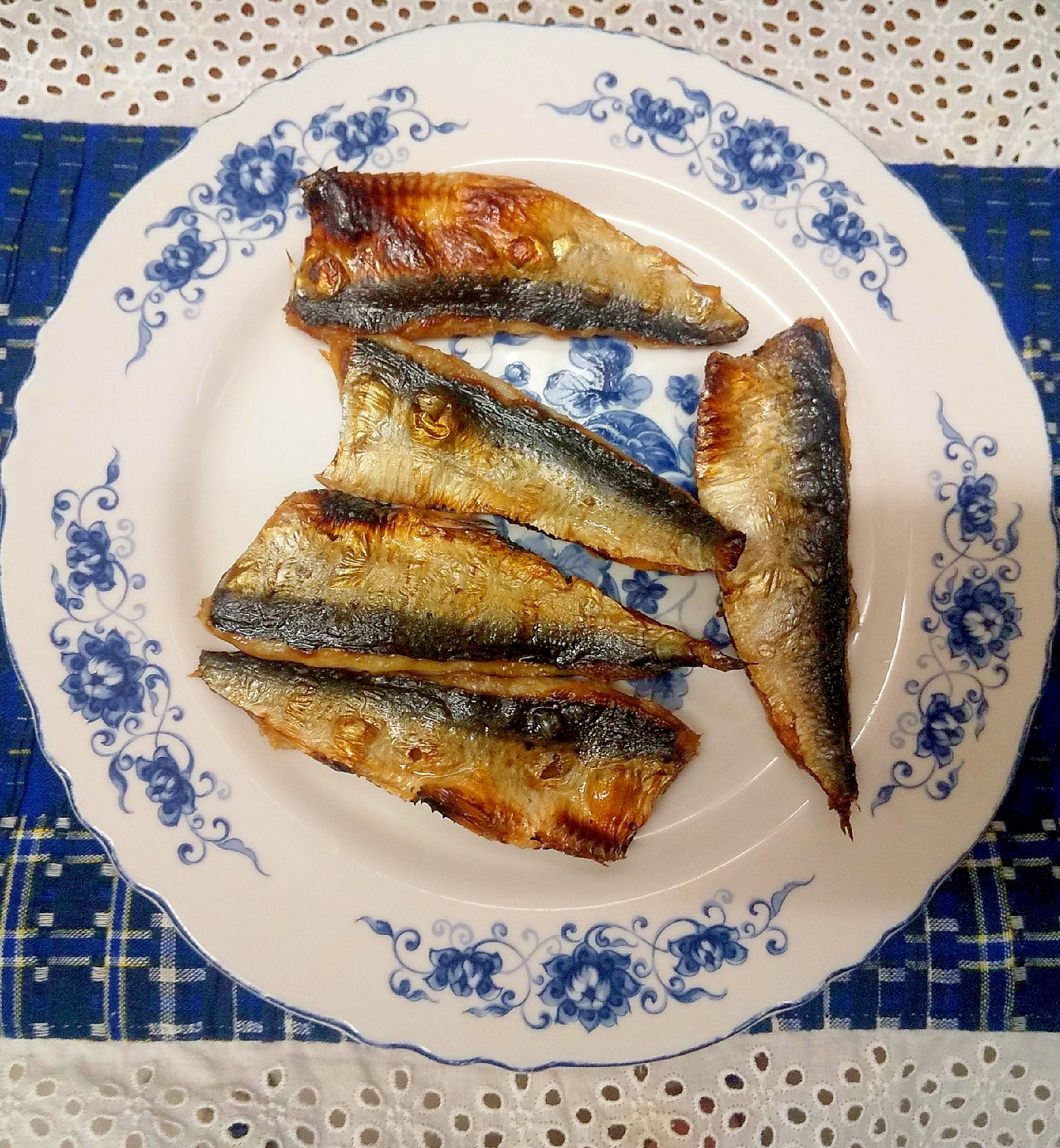 鰯の干物の作り方　鰯の焼き魚