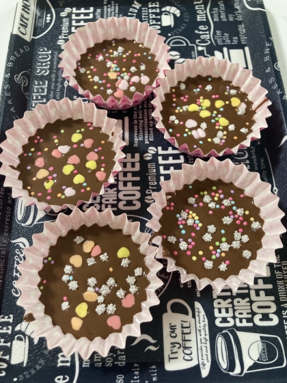 子供と一緒に作る♡簡単バレンタインチョコ