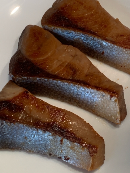 ブリ照り焼き☆子供にも☆フライパンでふっくら☆