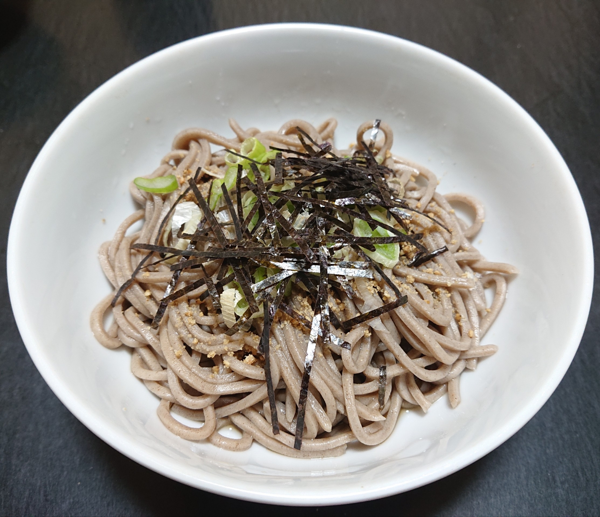 簡単育毛ゴマ蕎麦