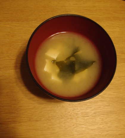 日本人の伝統！！無添加みそ汁ヾ(＠⌒ー⌒＠)ノ
