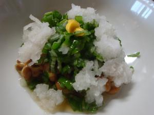 辛みの相乗効果で旨み 2 青ネギと大根おろしの納豆 レシピ 作り方 By Shimo9756 楽天レシピ