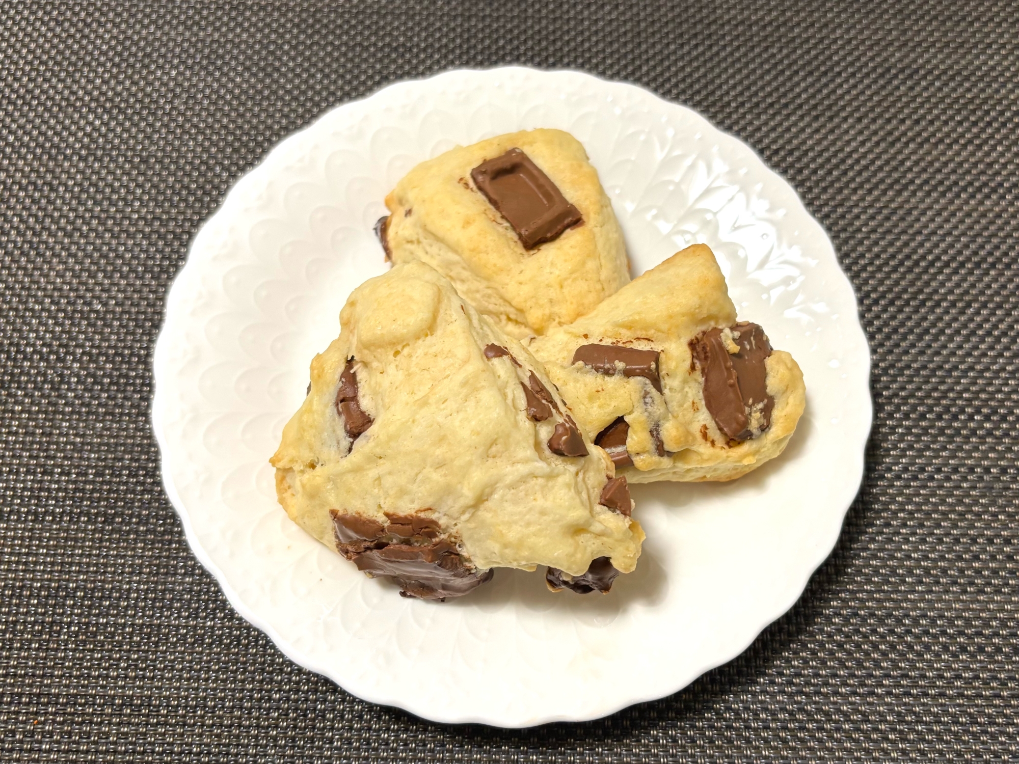 材料4つ！混ぜるだけ簡単！チョコスコーン！