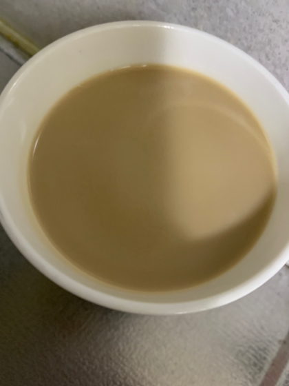 生姜ミルクホットコーヒー