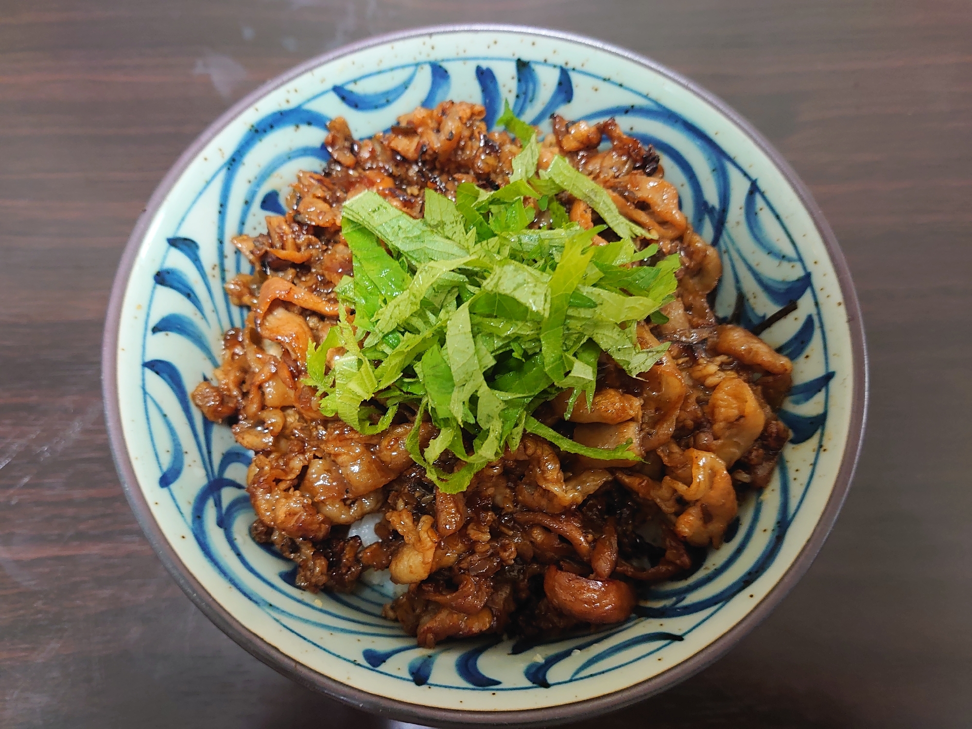 豚バラの焼肉丼