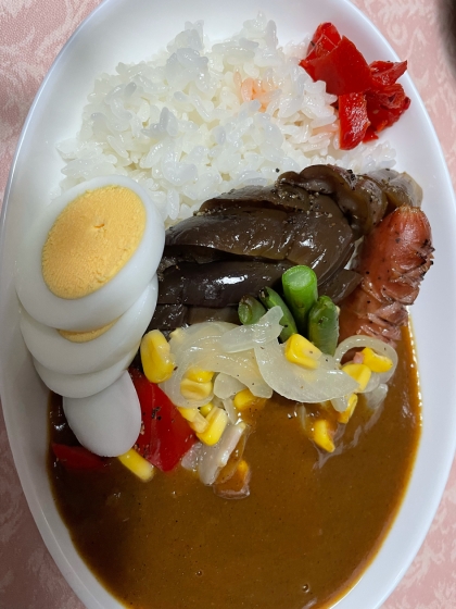 具だくさん❤夏野菜のカレーライス