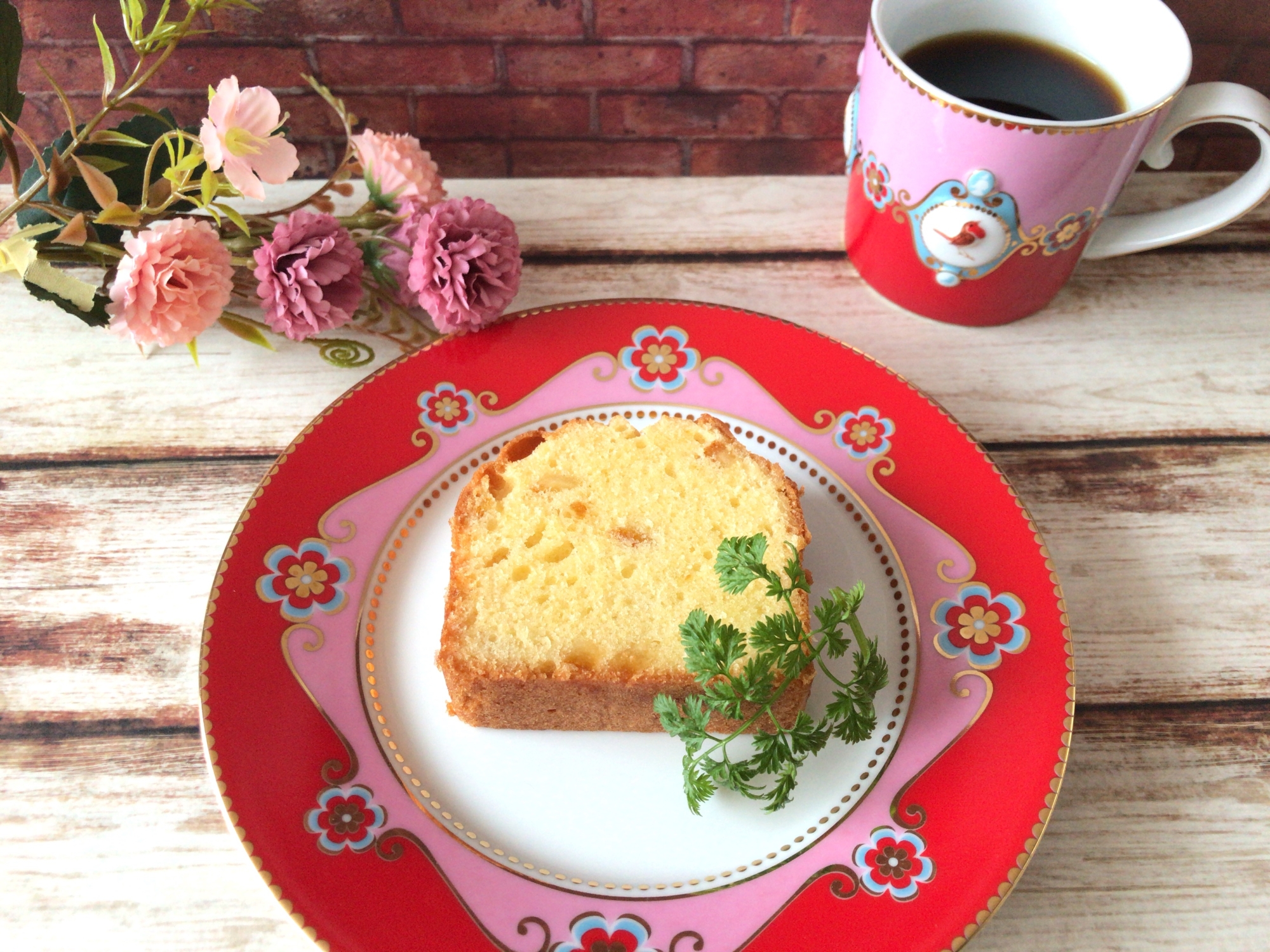 オレンジのしっとりパウンドケーキ