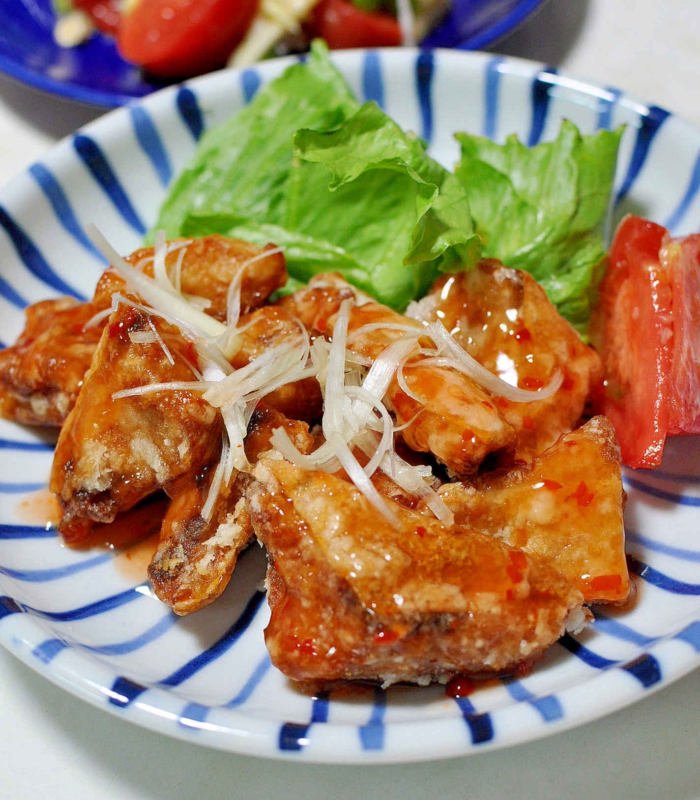 ぶりの唐揚げ スイートチリソース和え レシピ 作り方 By ねこすけ 楽天レシピ