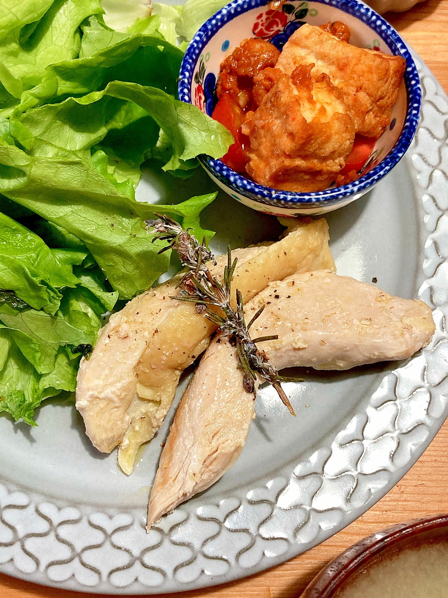 鶏むね肉のオイル煮