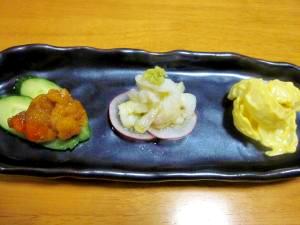 シリーズ懐石 先付 其の一 雲丹三点盛り レシピ 作り方 By Startrek 楽天レシピ シリーズ懐石 先付 其の一 雲丹三点盛り レシピ 作り方 By Startrek 楽天レシピ