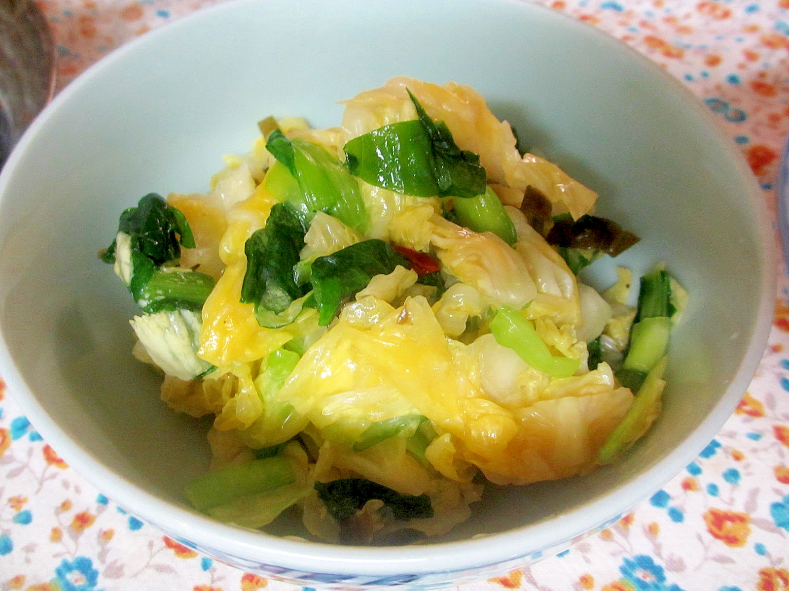 小松菜とキャベツの塩麹浅漬け