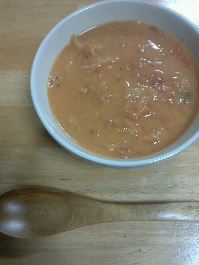 生クリームトマトスープ(´Д｀)