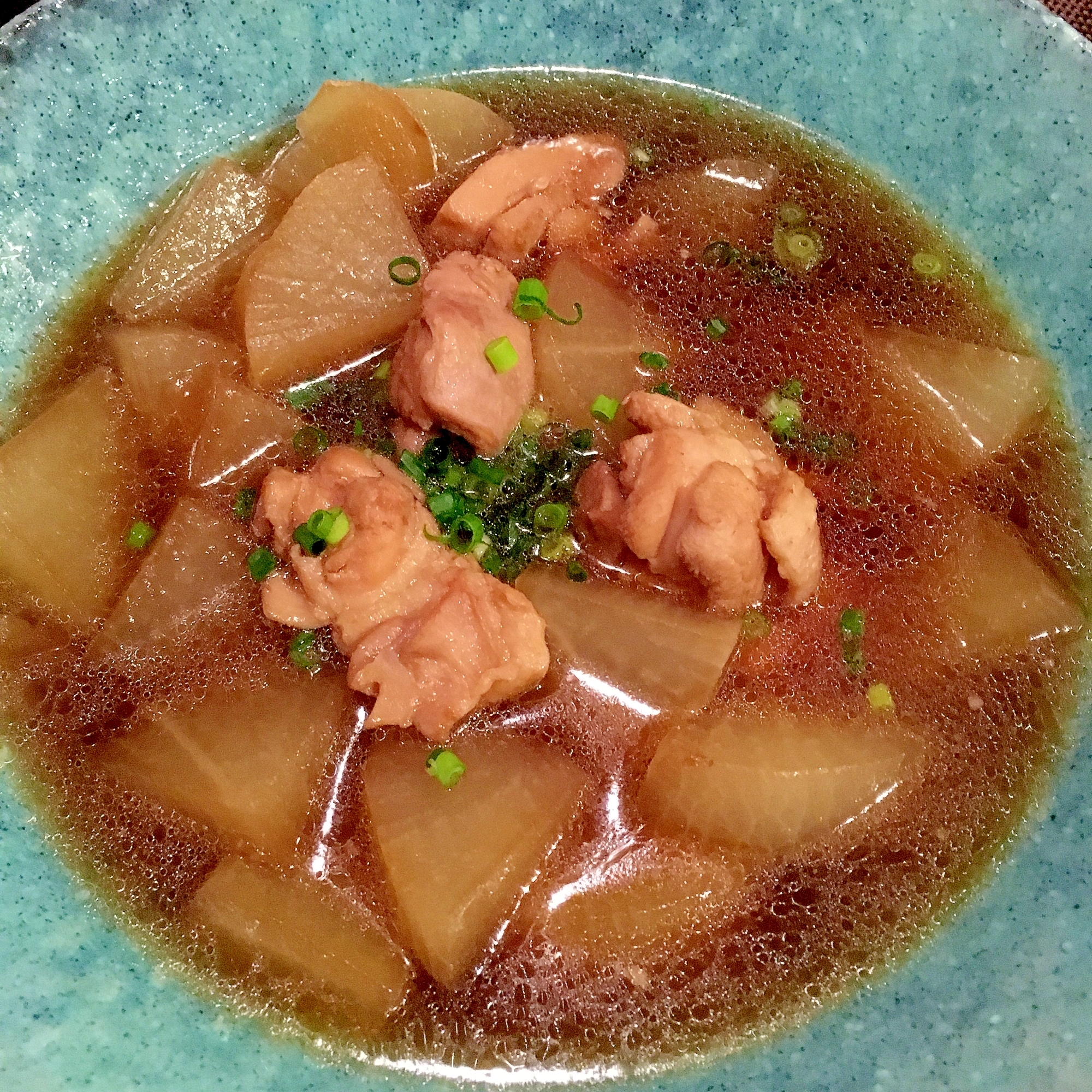 時短♪大根と鶏肉の甘辛煮