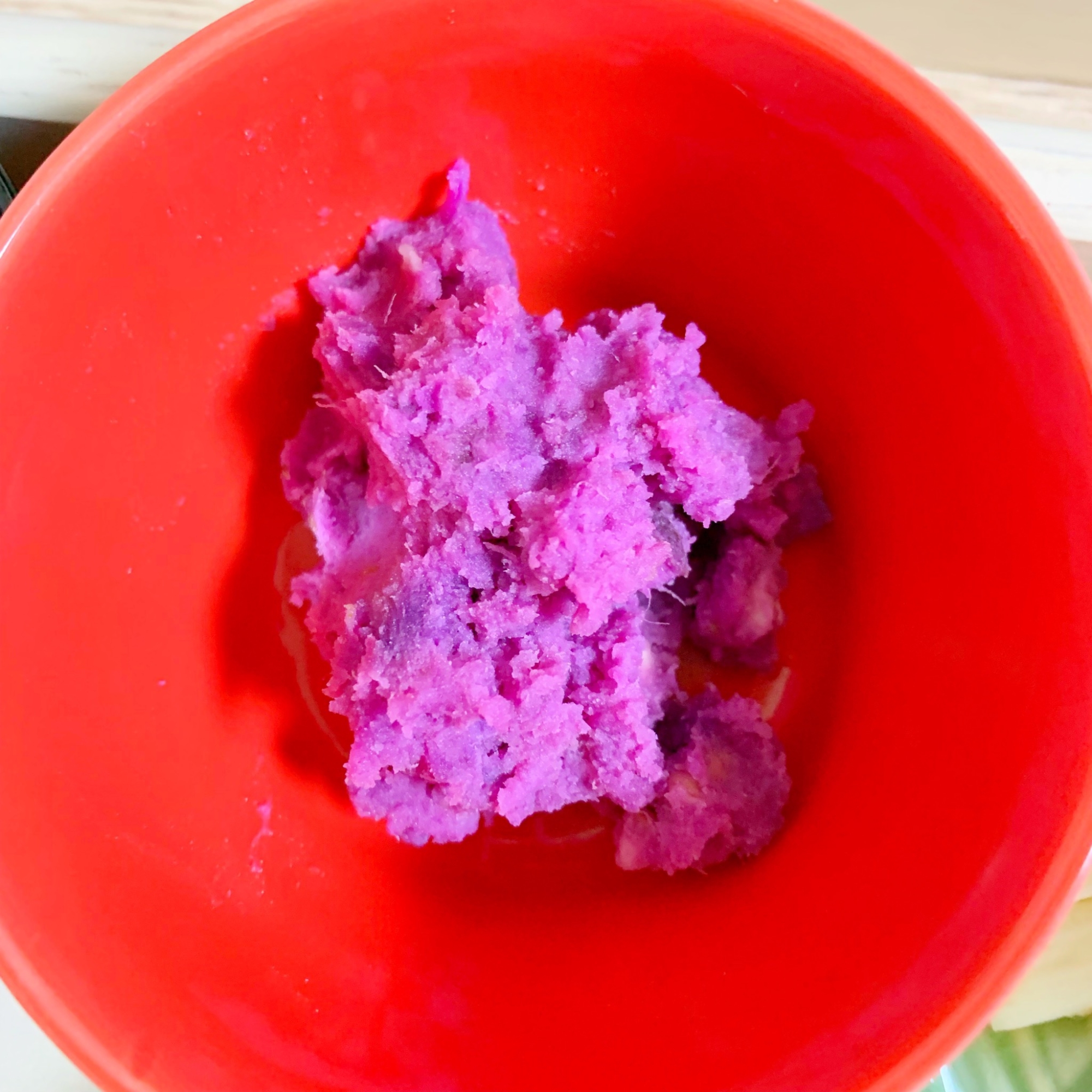 紫芋の胡桃サラダ